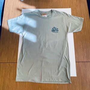 Eddie Bauer Sage Green Short-Sleeve Logo Tee